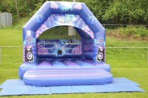 Disco bouncy castle for children Cardiff